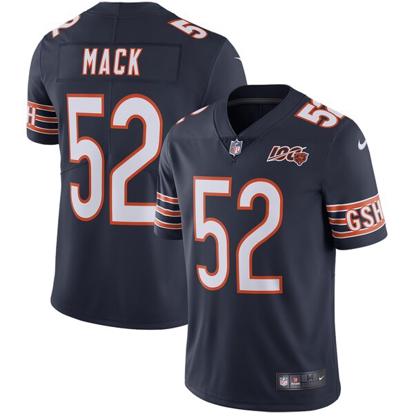 Khalil Mack, Chicago Bears - Navy - Cliquez sur l'image pour la fermer