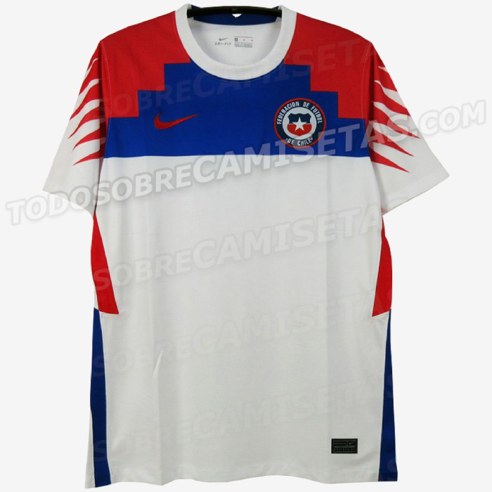 Maillot Chili Extérieur 2020/21 - Cliquez sur l'image pour la fermer