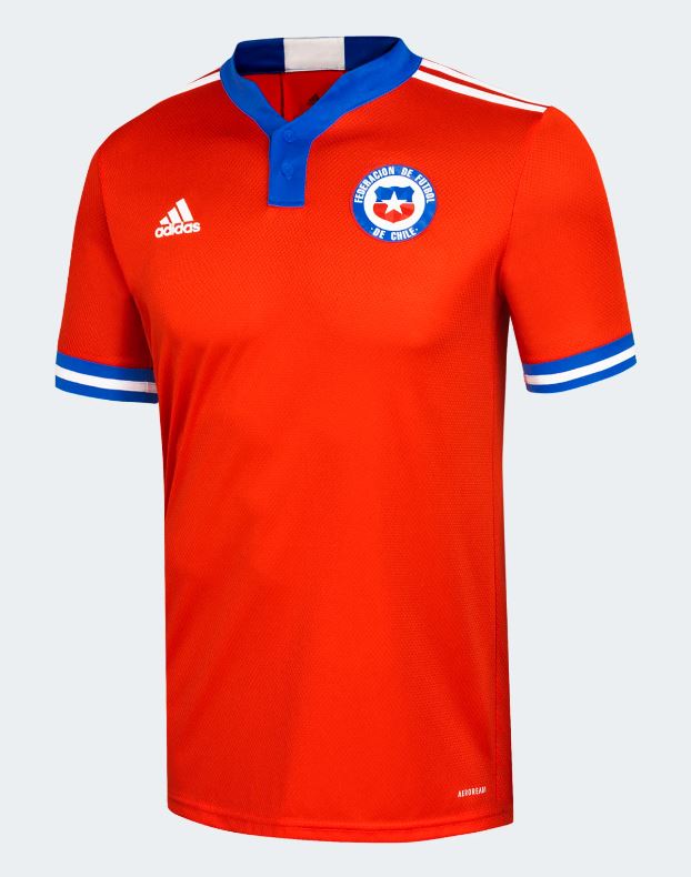 Maillot Chili Domicile 2021/22 - Cliquez sur l'image pour la fermer