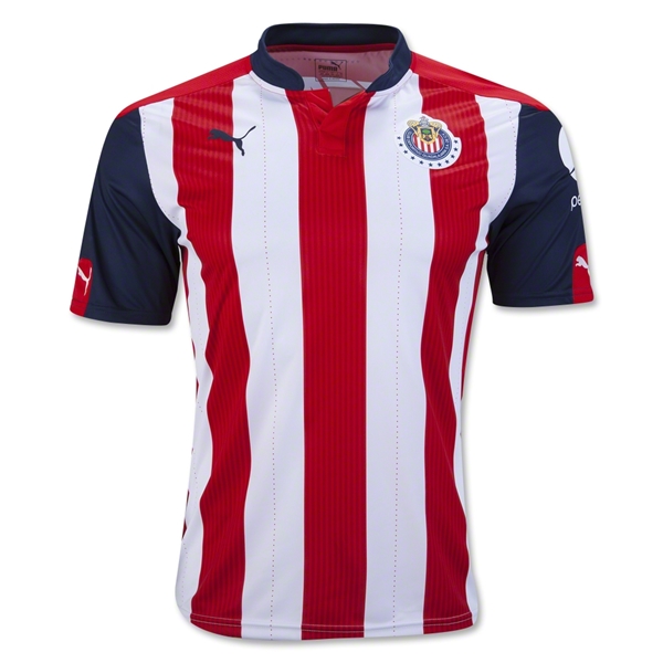 Chivas Guadalajara Domicile 2016/17 - Cliquez sur l'image pour la fermer