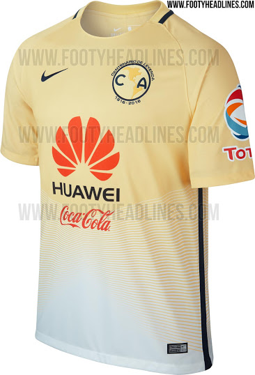 Maillot Club America Exterieur 2016/2017 - Cliquez sur l'image pour la fermer