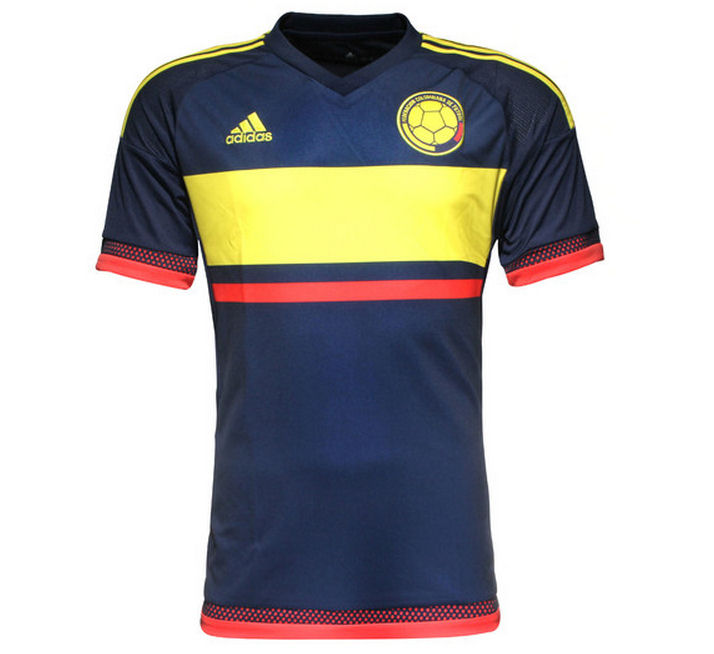 Maillot Colombie Exterieur 2015 - Cliquez sur l'image pour la fermer