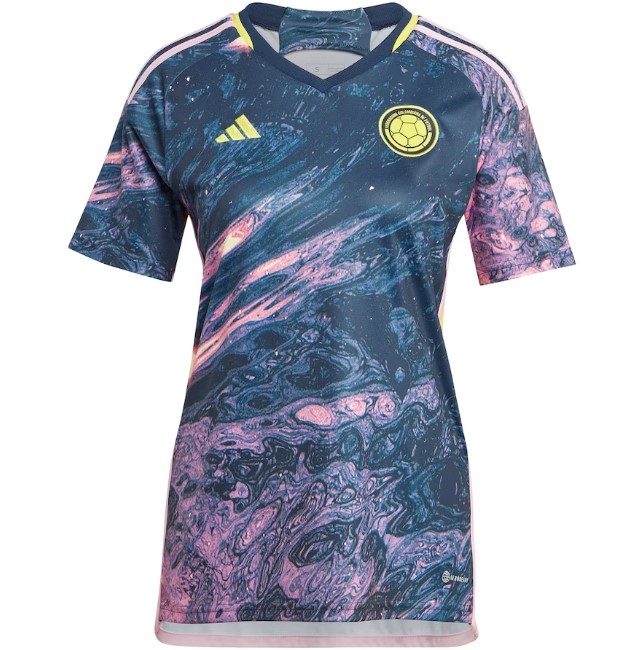 Maillot Colombie Extérieur WWC23 - FEMME - Cliquez sur l'image pour la fermer