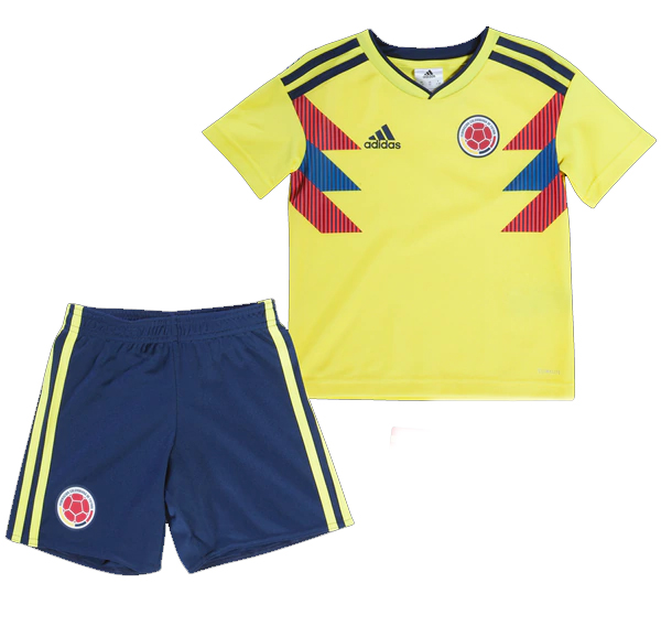 Colombie Domicile 2018 Junior Kit - Cliquez sur l'image pour la fermer