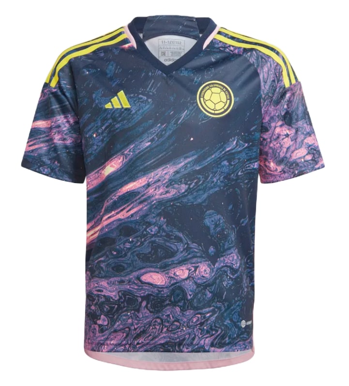 Maillot Colombie Extérieur WWC23 - Cliquez sur l'image pour la fermer