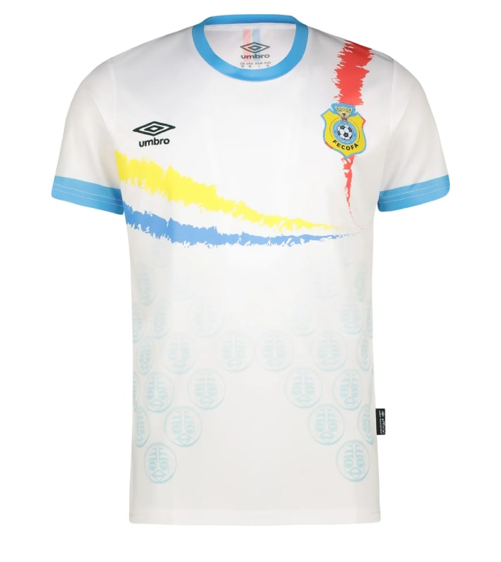 Maillot Congo Extérieur 2023/24 - Cliquez sur l'image pour la fermer