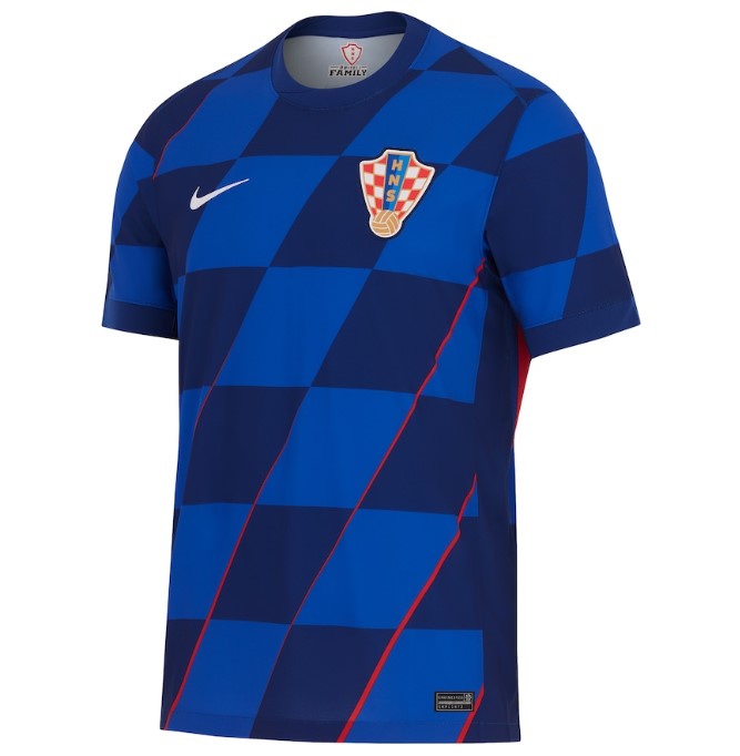 Maillot Croatie Extérieur 2024 - Cliquez sur l'image pour la fermer