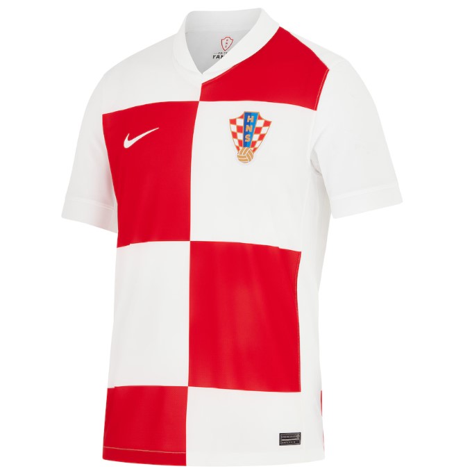 Maillot Croatie Domicile 2024 - Cliquez sur l'image pour la fermer
