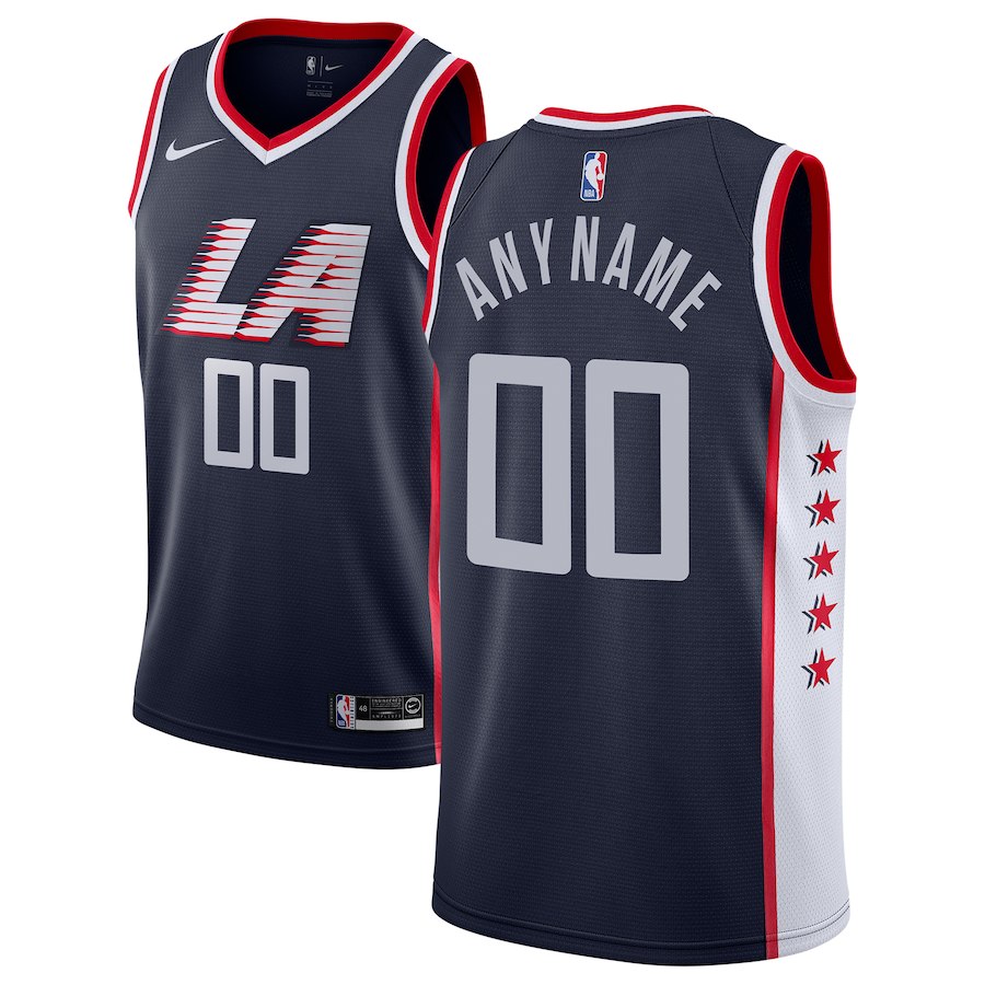 Custom, LA Clippers 2018/19 - City Edition - Cliquez sur l'image pour la fermer