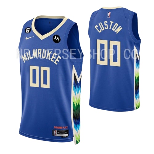 Custom, Milwaukee Bucks 2022/23 - City - Cliquez sur l'image pour la fermer