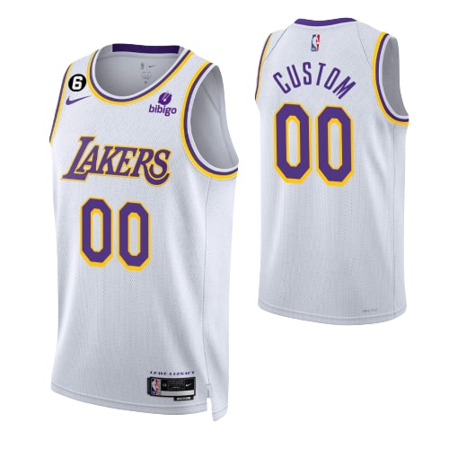 Custom, Los Angeles Lakers 2022/23 - Association - Cliquez sur l'image pour la fermer