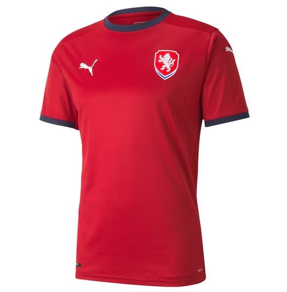 Maillot République tchèque Domicile 2021/22 - Cliquez sur l'image pour la fermer