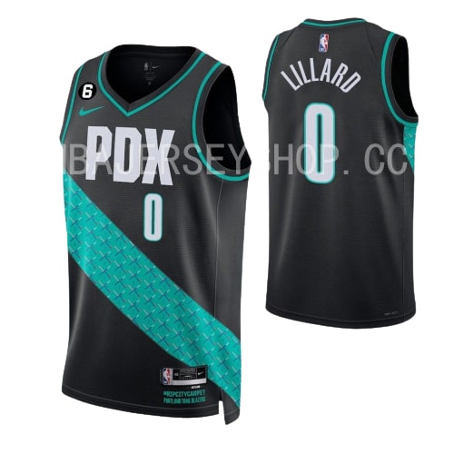 Damian Lillard, Portland Trail Blazers 2022/23 - City - Cliquez sur l'image pour la fermer