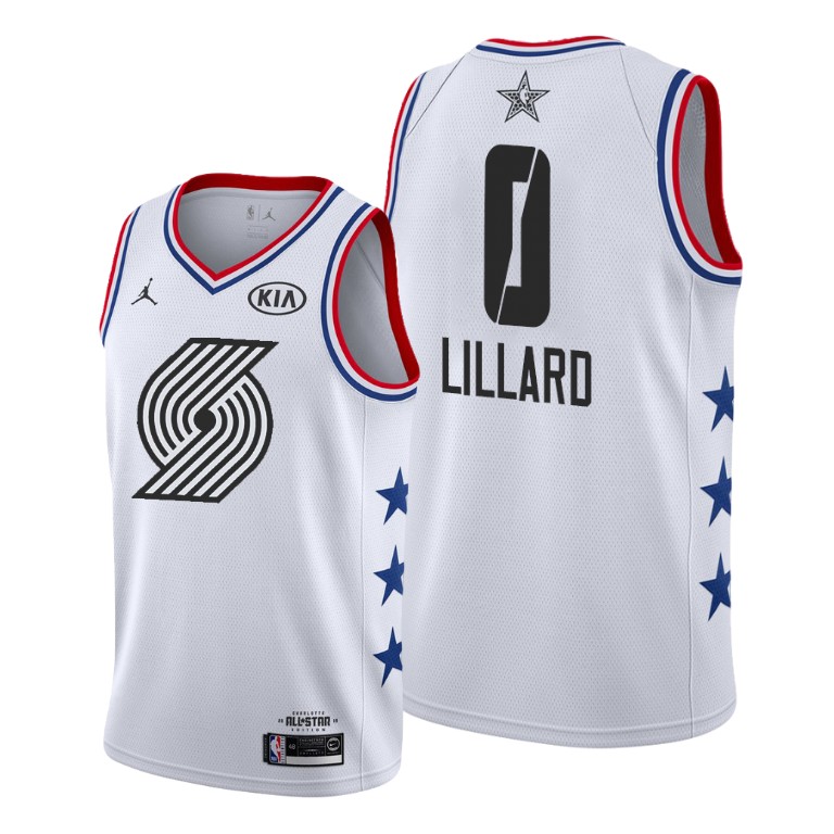 Damian Lillard - 2019 All-Star White - Cliquez sur l'image pour la fermer
