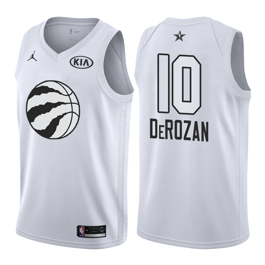 DeMar DeRozan - 2018 All-Star White - Cliquez sur l'image pour la fermer