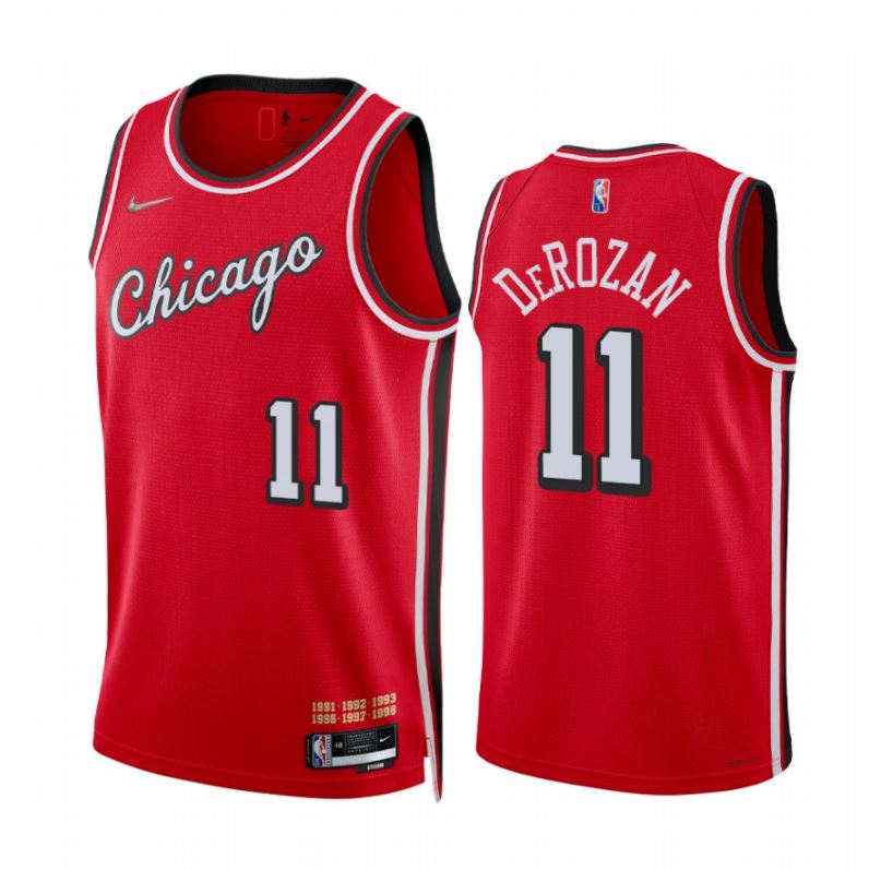 DeMar DeRozan, Chicago Bulls 2021/22 - City Edition - Cliquez sur l'image pour la fermer