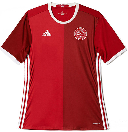 Maillot Danemark Domicile Euro 2016 - Cliquez sur l'image pour la fermer
