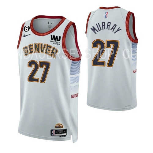 Jamal Murray, Denver Nuggets 2022/23 - City Edition - Cliquez sur l'image pour la fermer