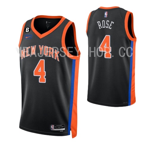 Derrick Rose, New York Knicks 2022/23 - City Edition - Cliquez sur l'image pour la fermer