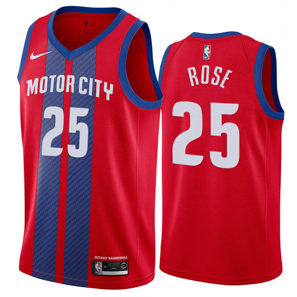 Derrick Rose, Detroit Pistons 2019/20 - City Edition - Cliquez sur l'image pour la fermer