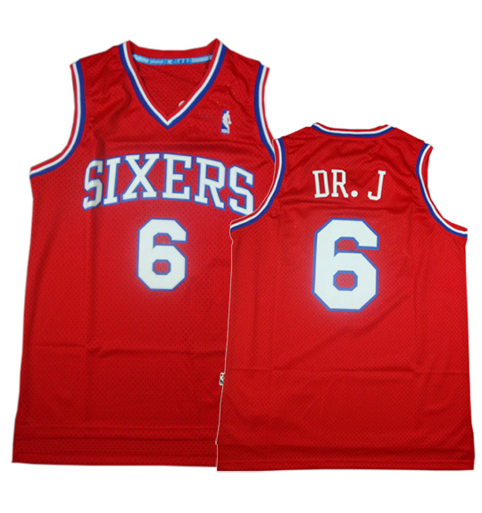 Julius Erving 'Dr J', Philadelphia 76ers - Cliquez sur l'image pour la fermer