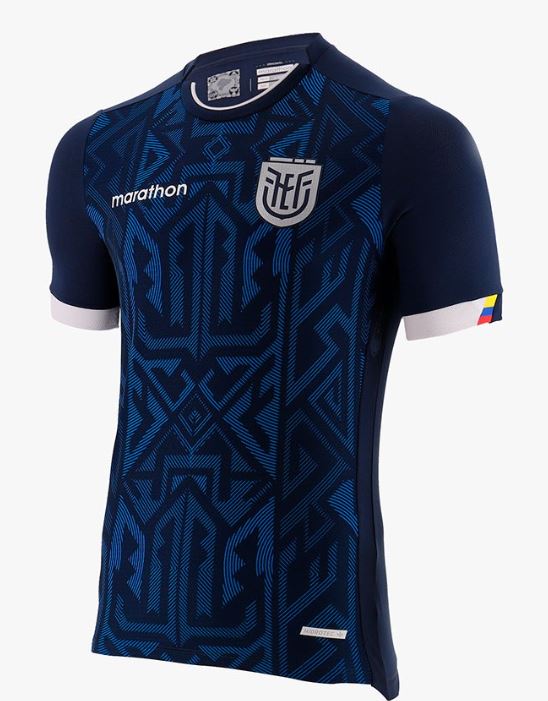 Maillot Équateur Extérieur 2022 - Cliquez sur l'image pour la fermer