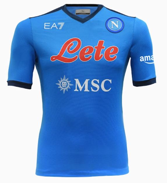 Maillot Napoli Domicile 2021/22 - Cliquez sur l'image pour la fermer