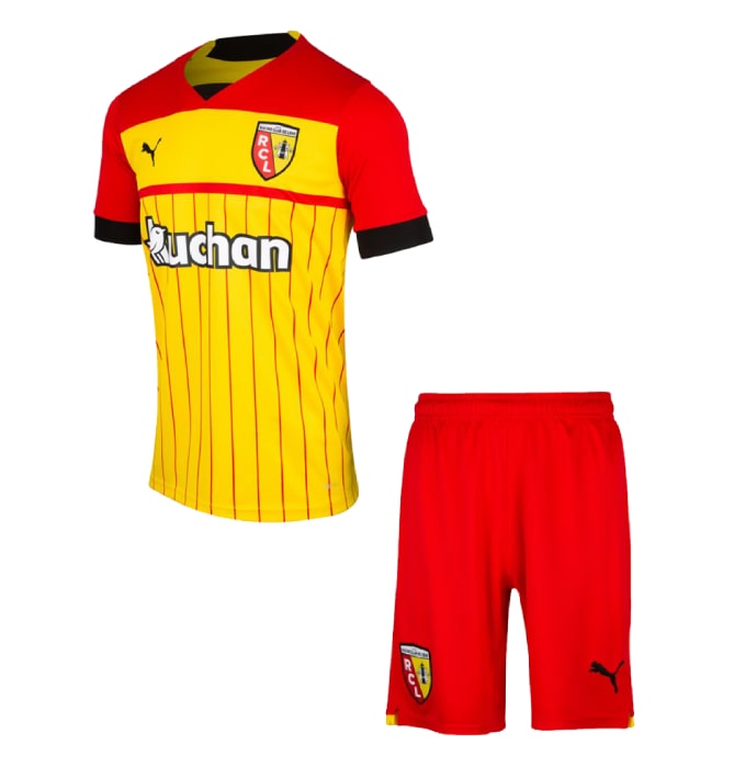 RC Lens Domicile 2022/23 Junior Kit - Cliquez sur l'image pour la fermer