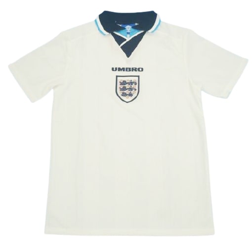 Maillot Angleterre Domicile Euro 1996 - Cliquez sur l'image pour la fermer