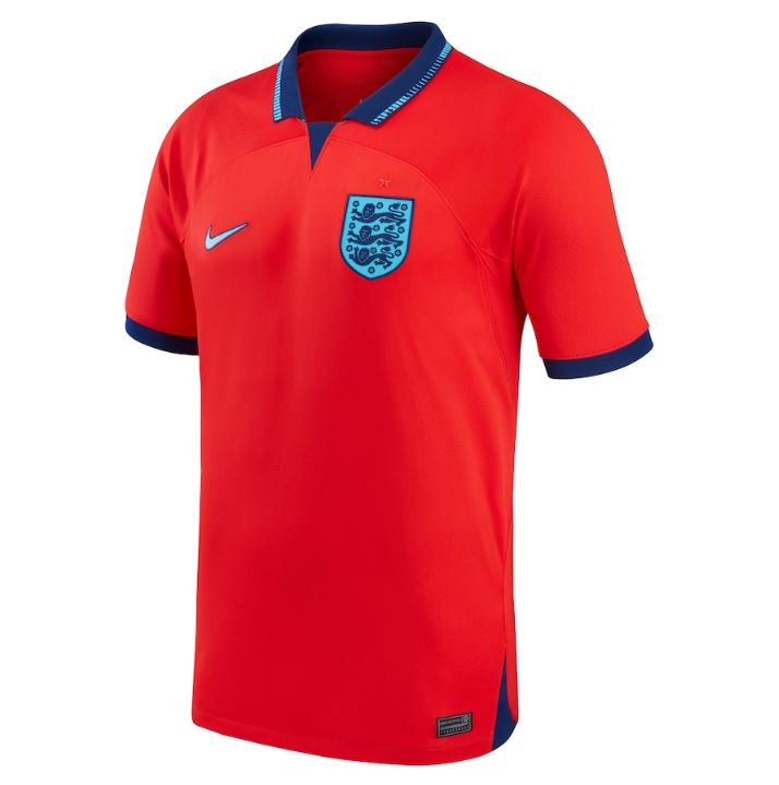 Maillot Angleterre Extérieur 2022/23 - Cliquez sur l'image pour la fermer