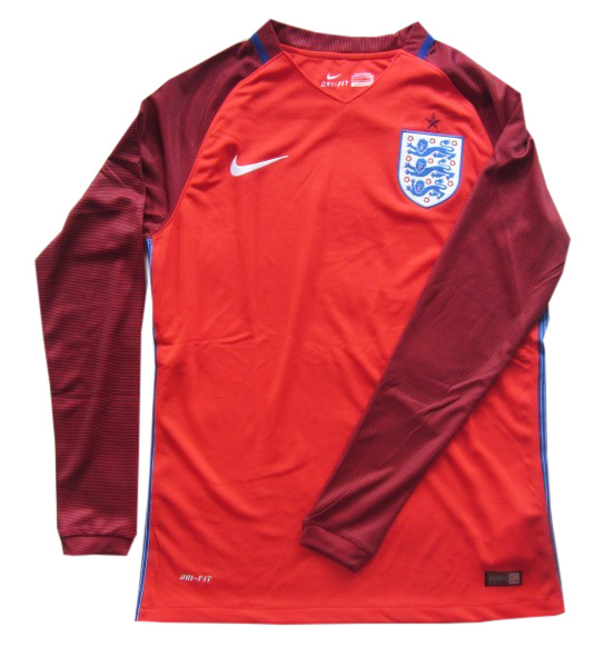 Maillot Angleterre Domicile Euro 2016 ML - Cliquez sur l'image pour la fermer