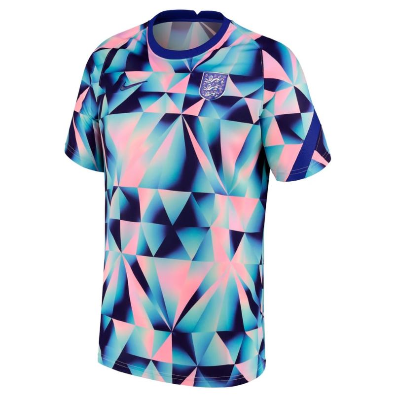 Maillot Angleterre Pre-Match 2022 - Cliquez sur l'image pour la fermer