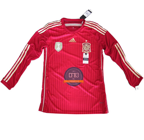 Maillot Espagne Domicile 2014 ML - Cliquez sur l'image pour la fermer