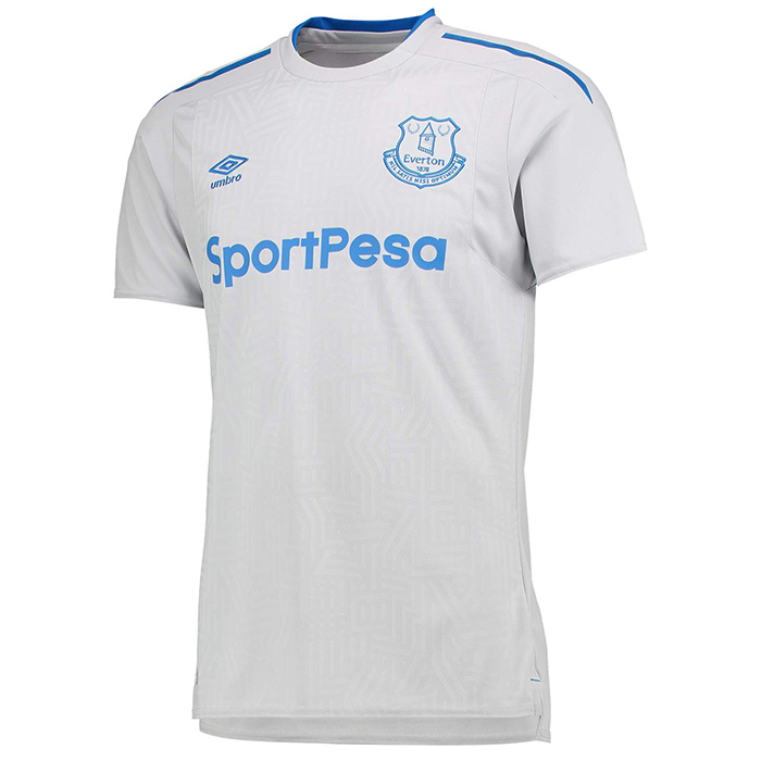 Maillot Everton Extèrieur 2017/18 - Cliquez sur l'image pour la fermer