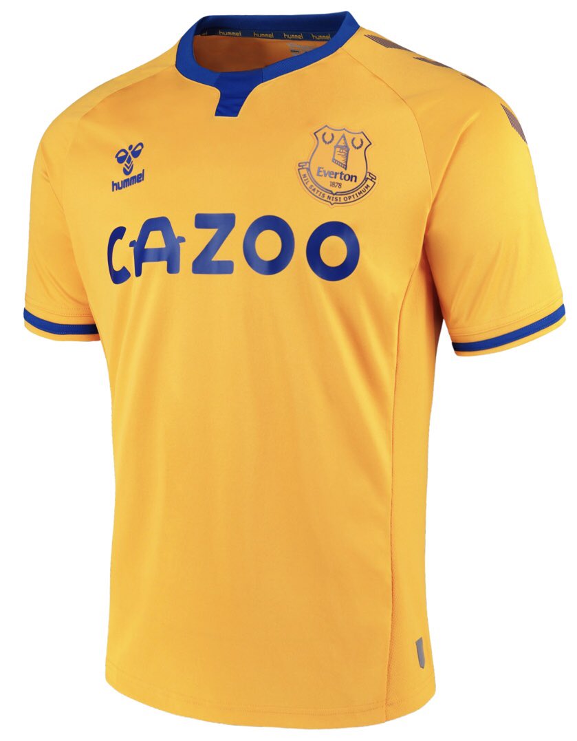Maillot Everton Extérieur 2020/21 - Cliquez sur l'image pour la fermer