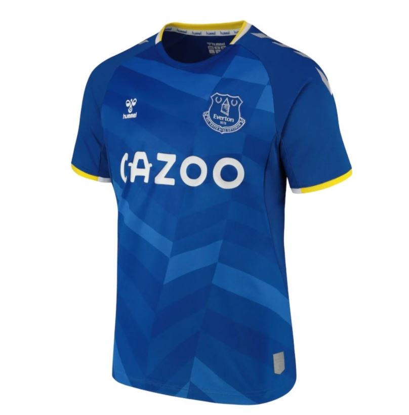 Maillot Everton Domicile 2021/22 - Cliquez sur l'image pour la fermer