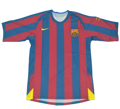 Maillot FC Barcelona Domicile 2005-06 'Finale LDC' - Cliquez sur l'image pour la fermer