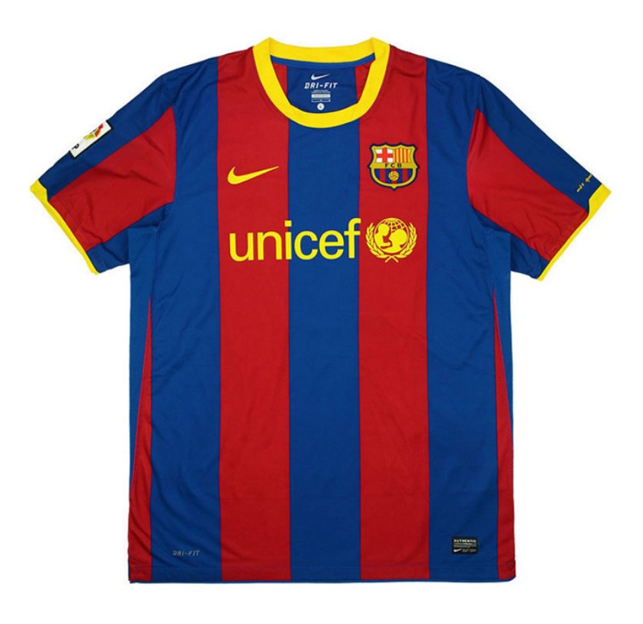Maillot FC Barcelona Domicile 2010/11 - Cliquez sur l'image pour la fermer