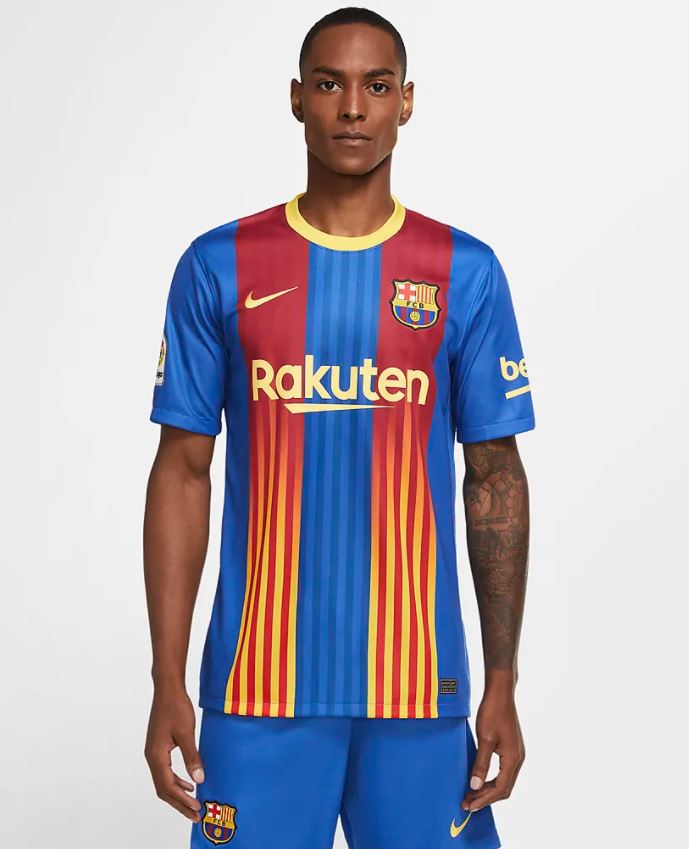 Maillot FC Barcelona 4éme 2020/21 - Cliquez sur l'image pour la fermer