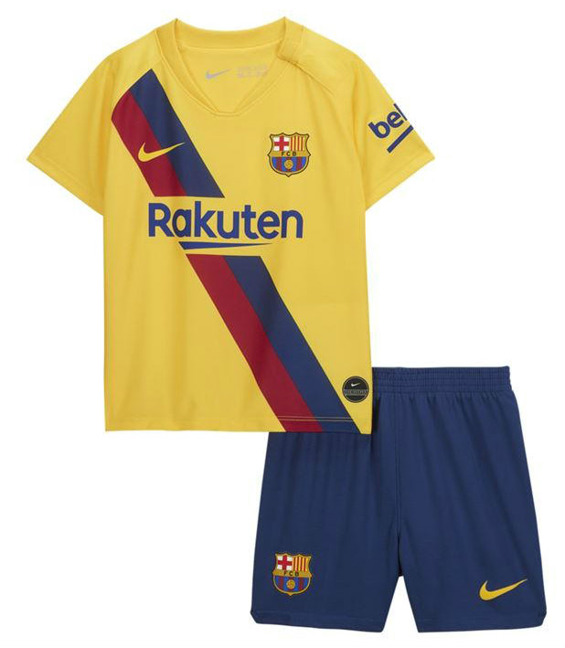 FC Barcelona Extérieur 2019/20 Junior Kit - Cliquez sur l'image pour la fermer