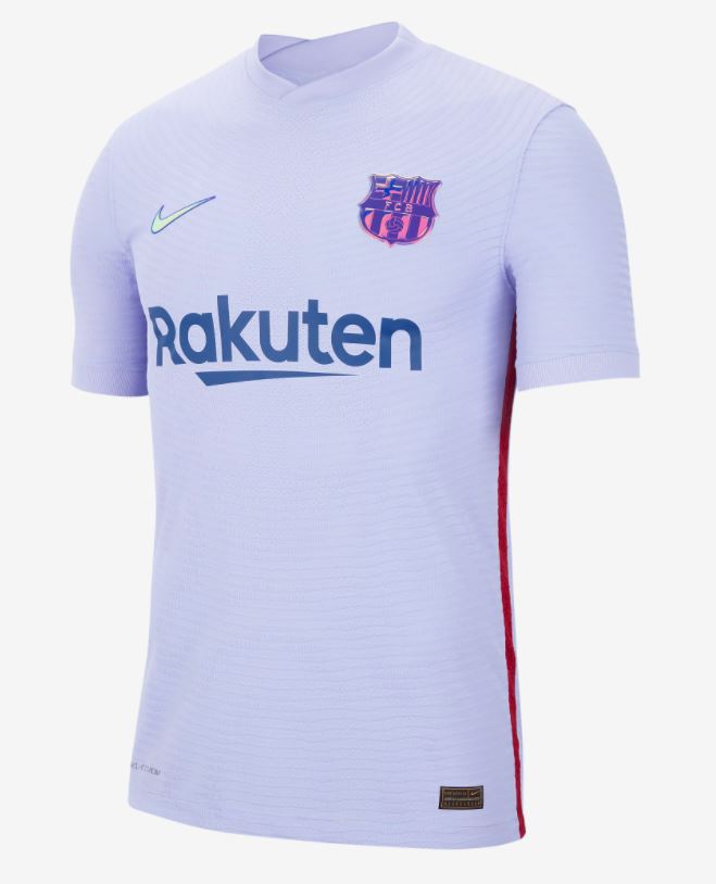 Maillot FC Barcelona Extérieur 2021/22 - Authentic - Cliquez sur l'image pour la fermer