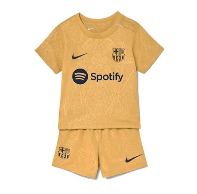 FC Barcelona Extérieur 2022/23 Junior Kit - Cliquez sur l'image pour la fermer
