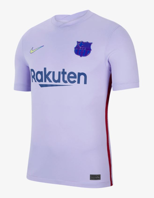 Maillot FC Barcelona Extérieur 2021/22 - Cliquez sur l'image pour la fermer
