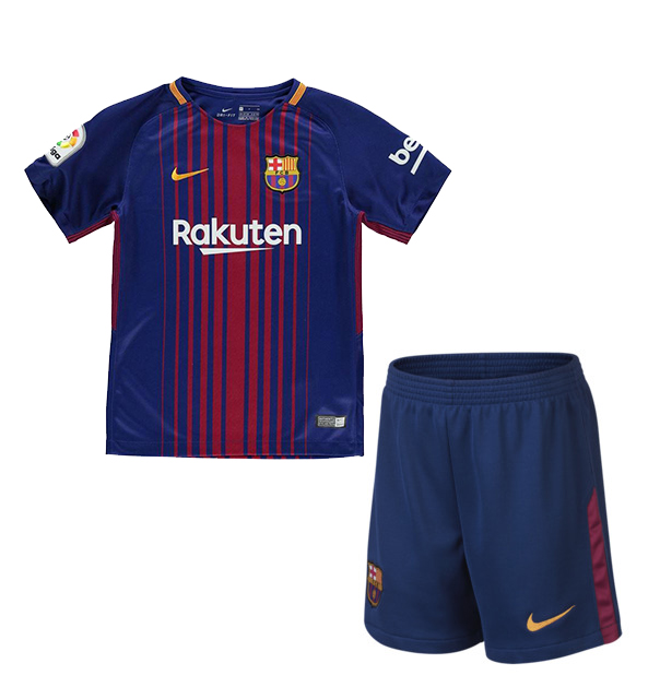 FC Barcelona Domicile 2017/18 Junior Kit - Cliquez sur l'image pour la fermer
