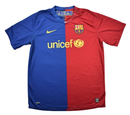 Maillot FC Barcelona Domicile 2008/09 - Cliquez sur l'image pour la fermer