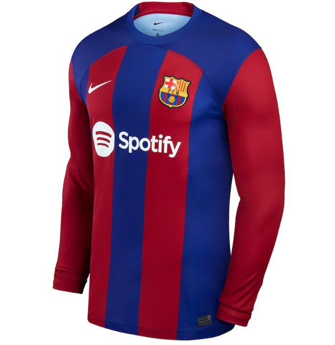 Maillot FC Barcelona Domicile 2023/24 ML - Cliquez sur l'image pour la fermer