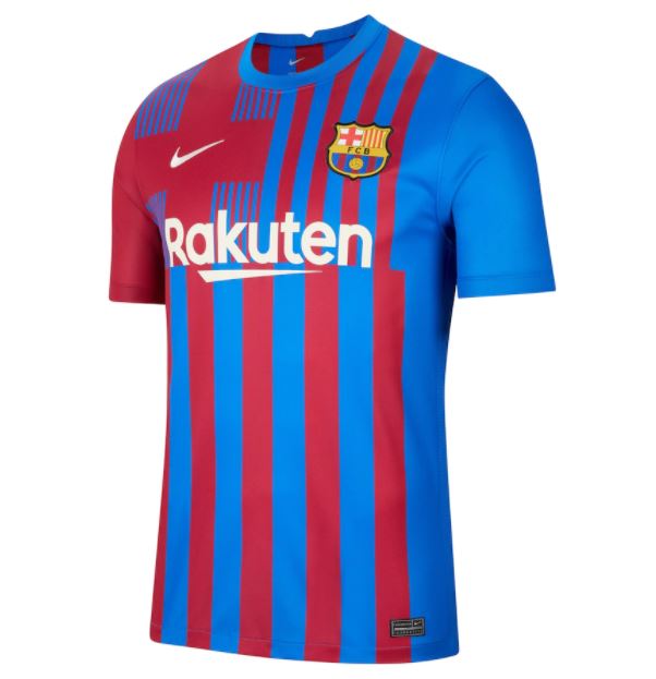 Maillot FC Barcelona Domicile 2021/22 - Cliquez sur l'image pour la fermer