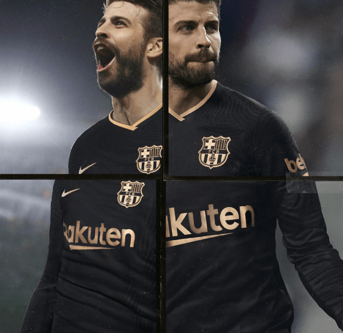 Maillot FC Barcelona Extérieur 2020/21 ML - Cliquez sur l'image pour la fermer