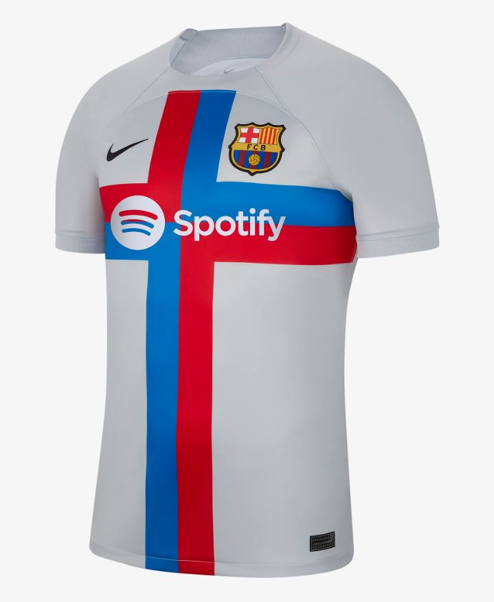 Maillot FC Barcelona Third 2022/23 - Cliquez sur l'image pour la fermer