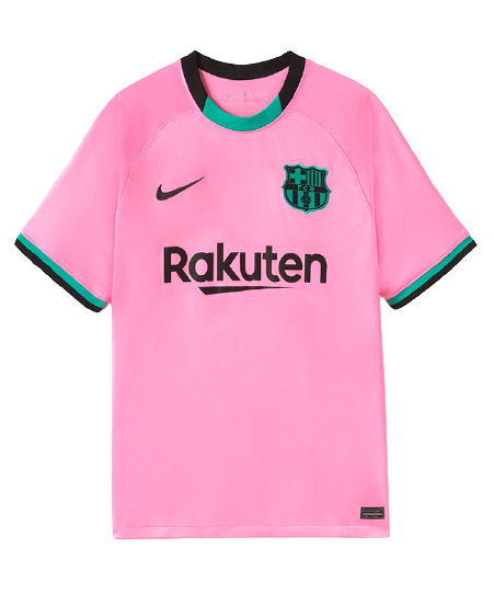 Maillot FC Barcelona Third 2020/21 - Cliquez sur l'image pour la fermer